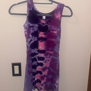 Undee Bandz Kids Tie Dye Dress. Size 12.